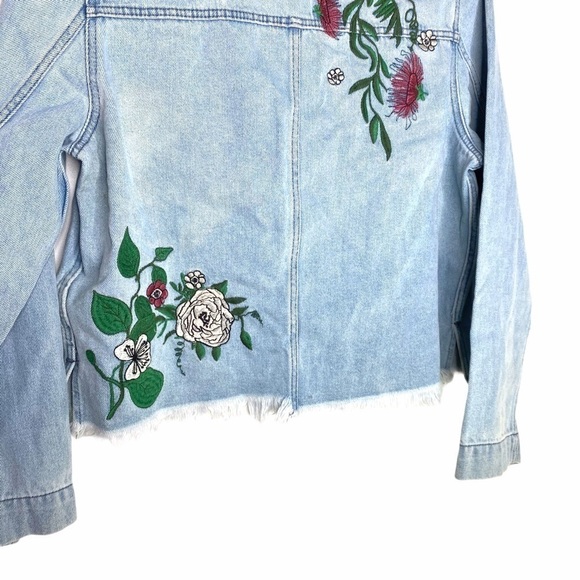 H&M ❤️ Coachella Embroidered Denim jacket - Picture 4 of 10